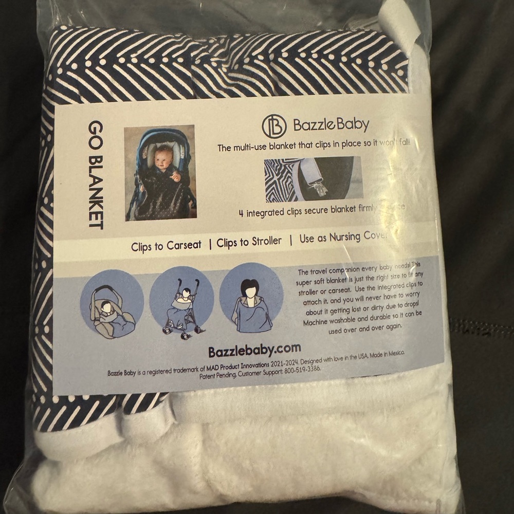 Bazzlebaby Go Blanket New Breastfeeding Cover